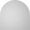 Ekena Millwork Round Top Surface Mount PVC Gable Vent: Non-Functional, w/ 3-1/2"W x 1"P Standard Frame, 14"W x 14"H GVPRT14X1401SN - alternate 2